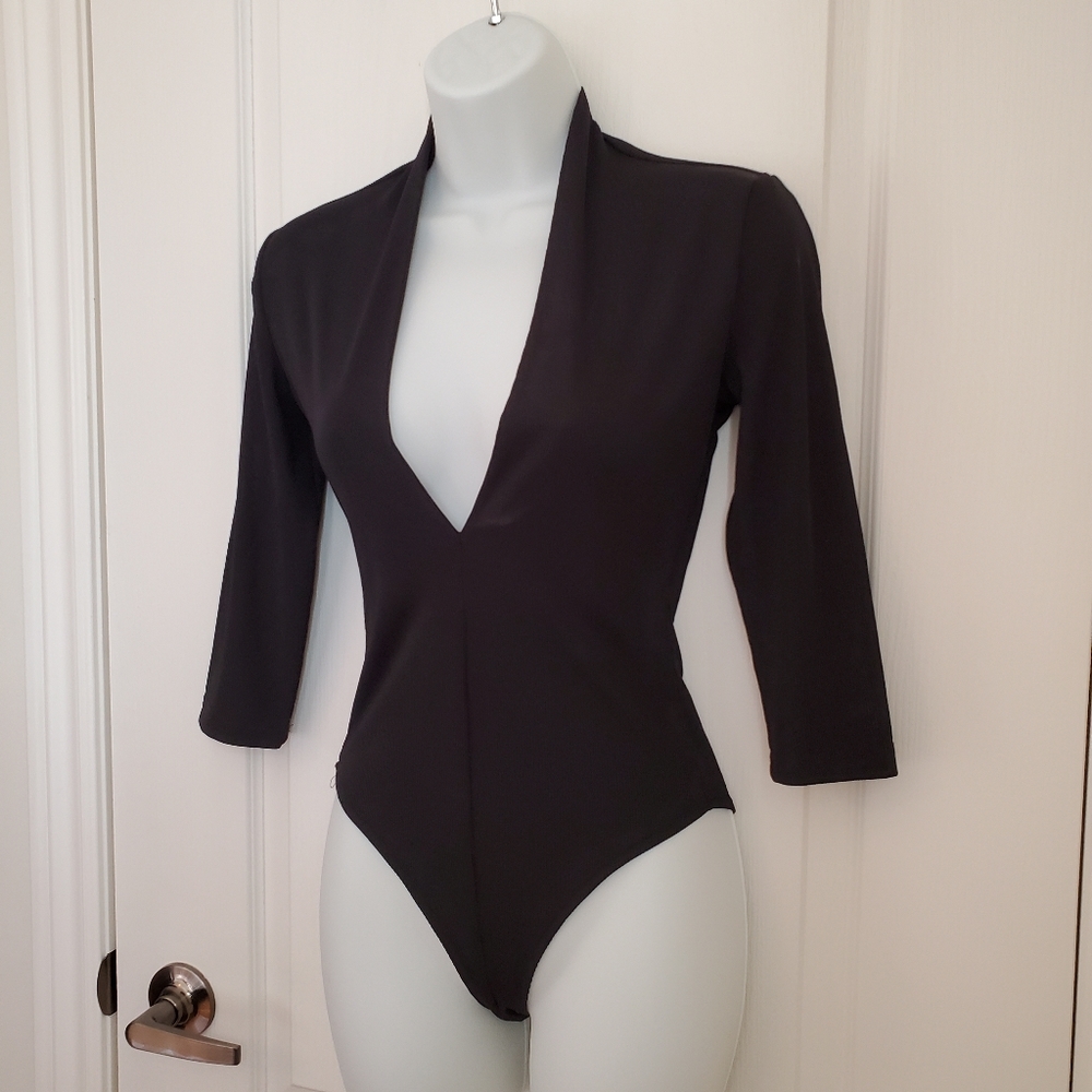 F21 Ribbed Bodysuit - Picture 6 of 12